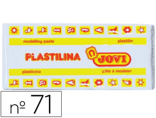 Plasticina jovi 71 150 gr branca , Jovi , 22138 , 8412027007085